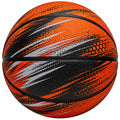 Ballon de basketball extérieur haute adhérence orange et noir