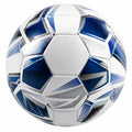 Ballon de football taille 5 bleu et argent
