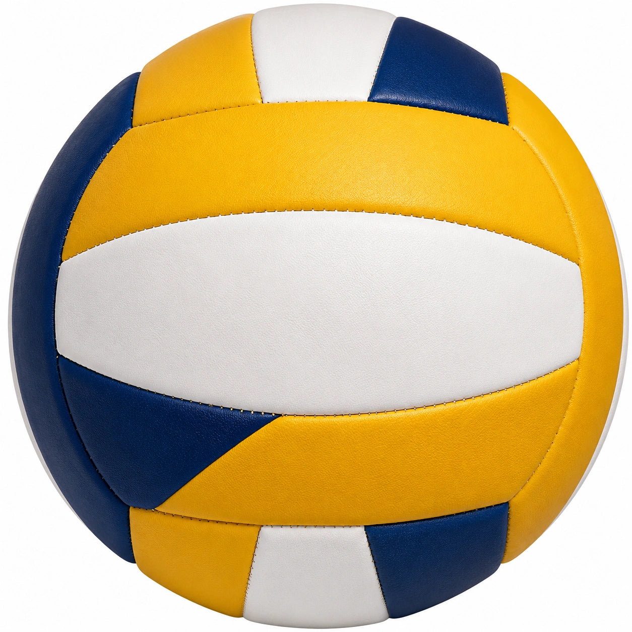 Ballon de Volley Jaune Blanc Bleu pour Intérieur et Extérieur
