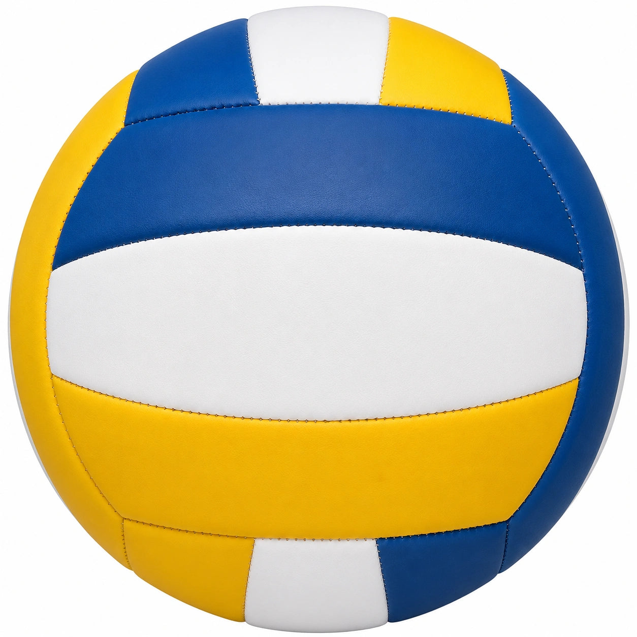 Ballon de volley Bleu/Blanc/Jaune pour intérieur et extérieur