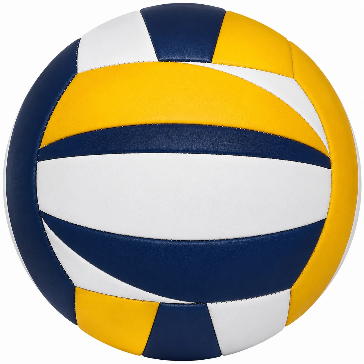 Ballon de Volley Standard Jaune/Marine/Blanc