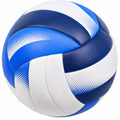 Ballon de volley bleu et blanc pour adultes et juniors
