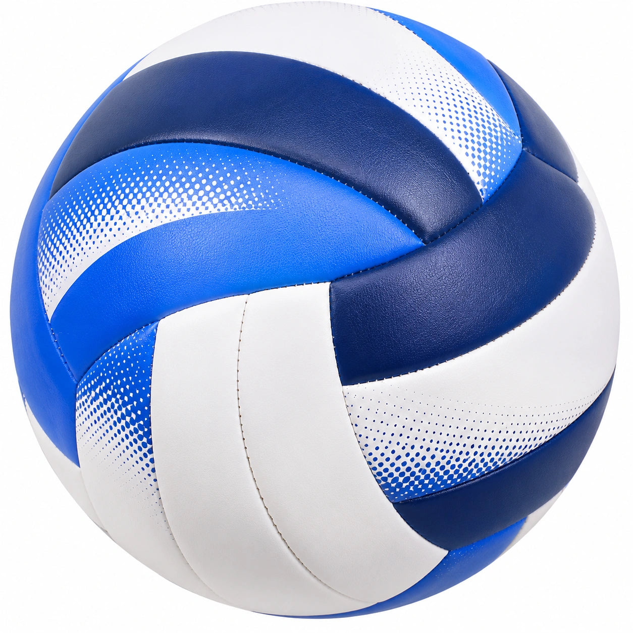 Ballon de volley bleu et blanc pour adultes et juniors