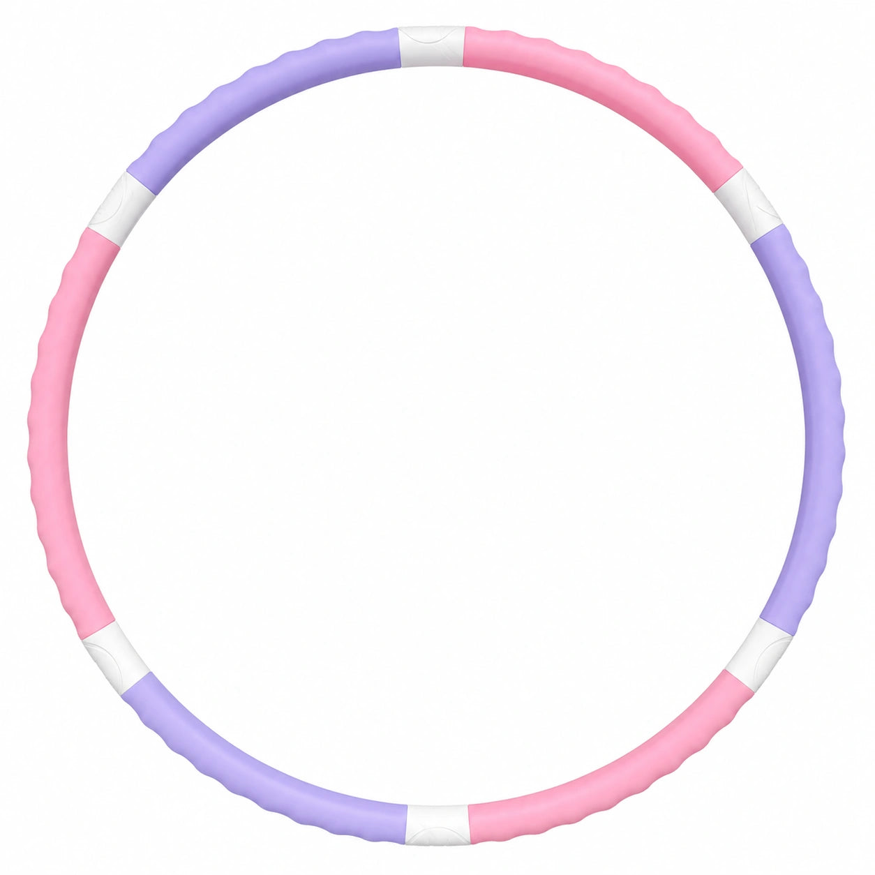 Cerceau de Fitness Détachable 100 cm Rose et Violet