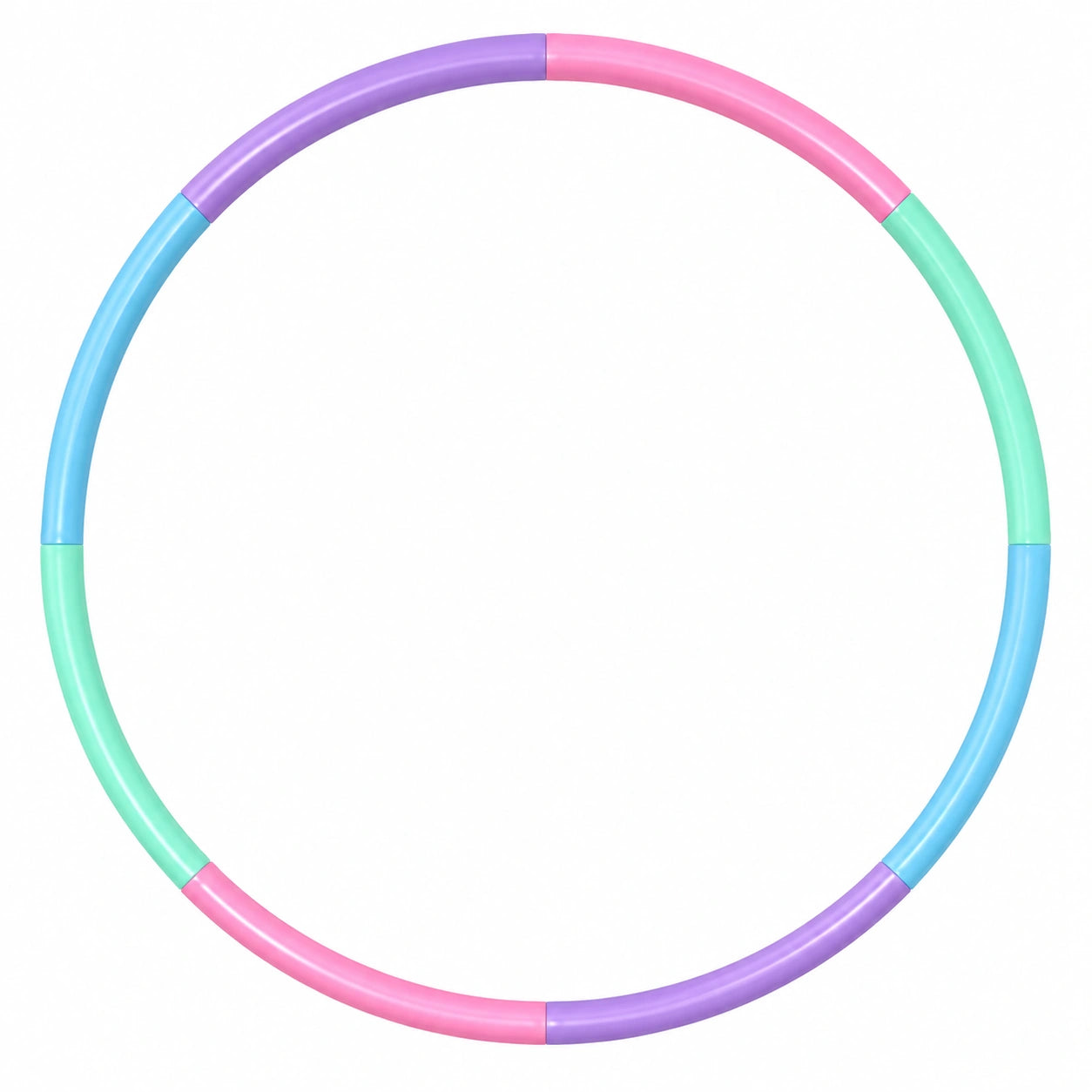 Cerceau Hula Hoop Amovible Multicolore, 95cm