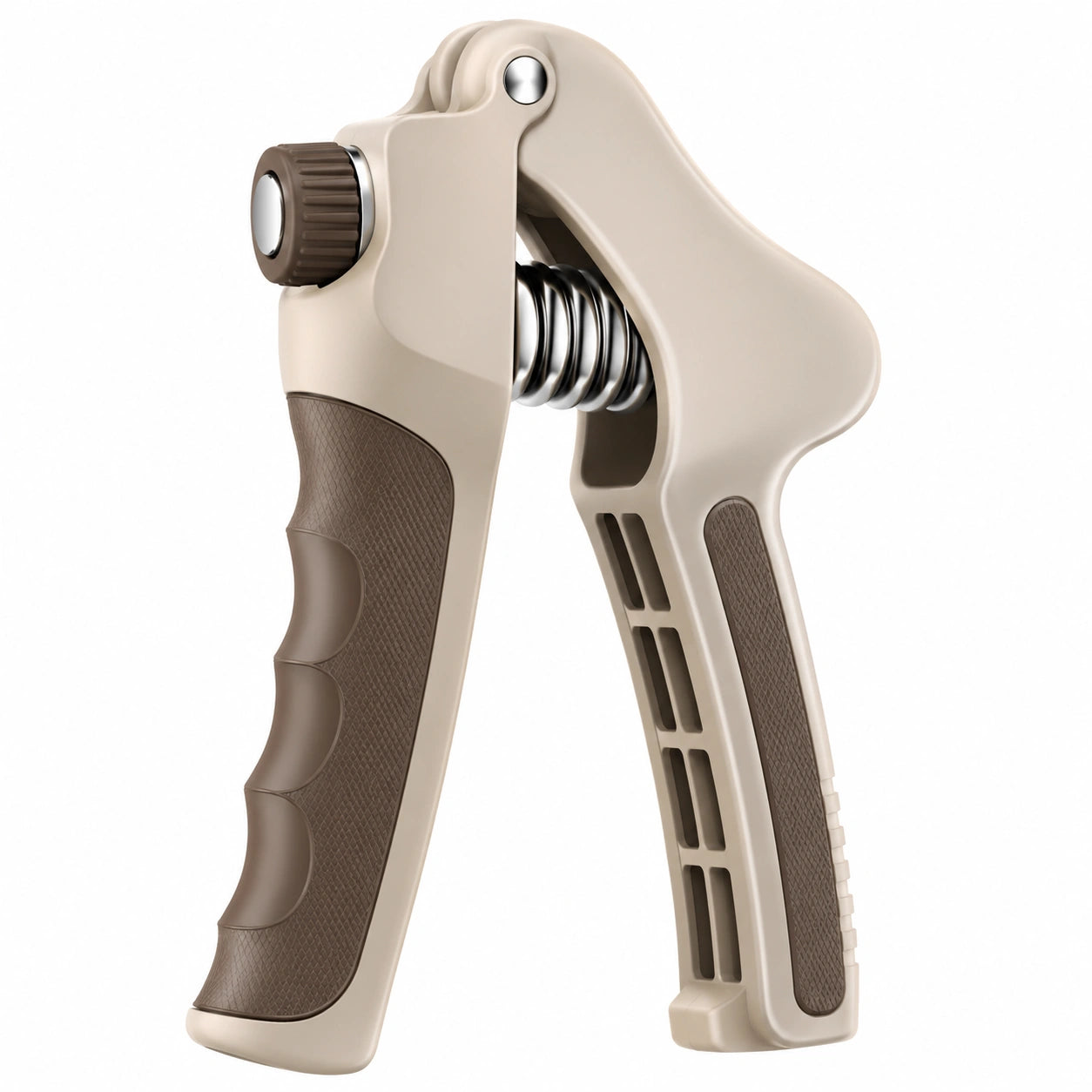 Pince de Musculation Réglable 5-60 kg - Beige et Marron